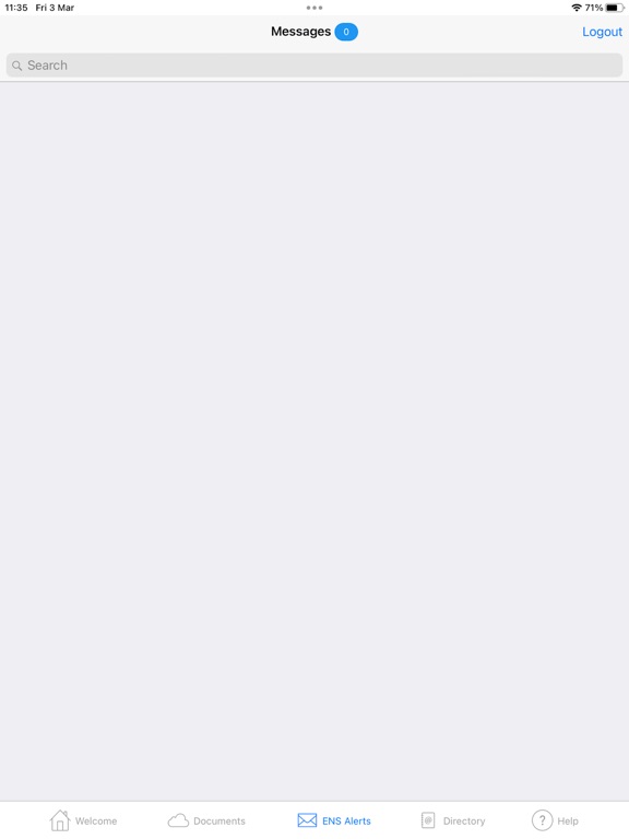 Harley Street BID ENS System iPad screenshot
