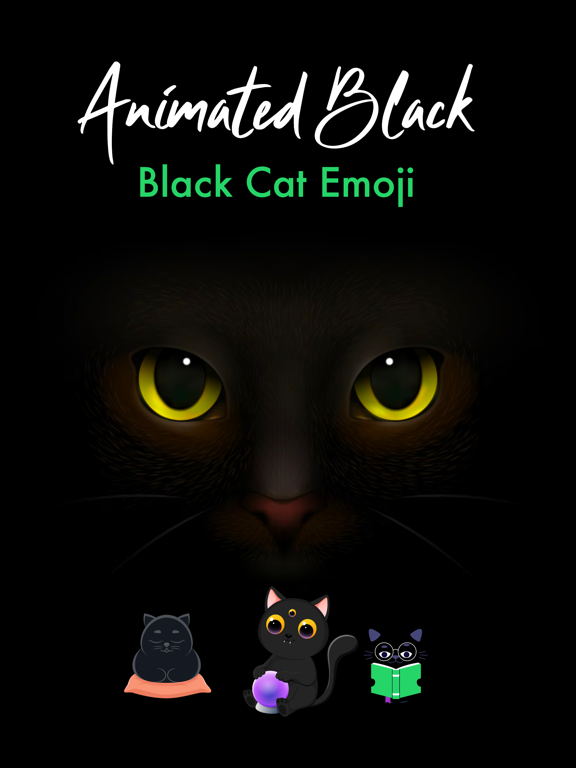 Screenshot #4 pour Animated Black Catmoji GIF