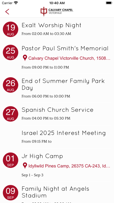Calvary Chapel Victorville Screenshot
