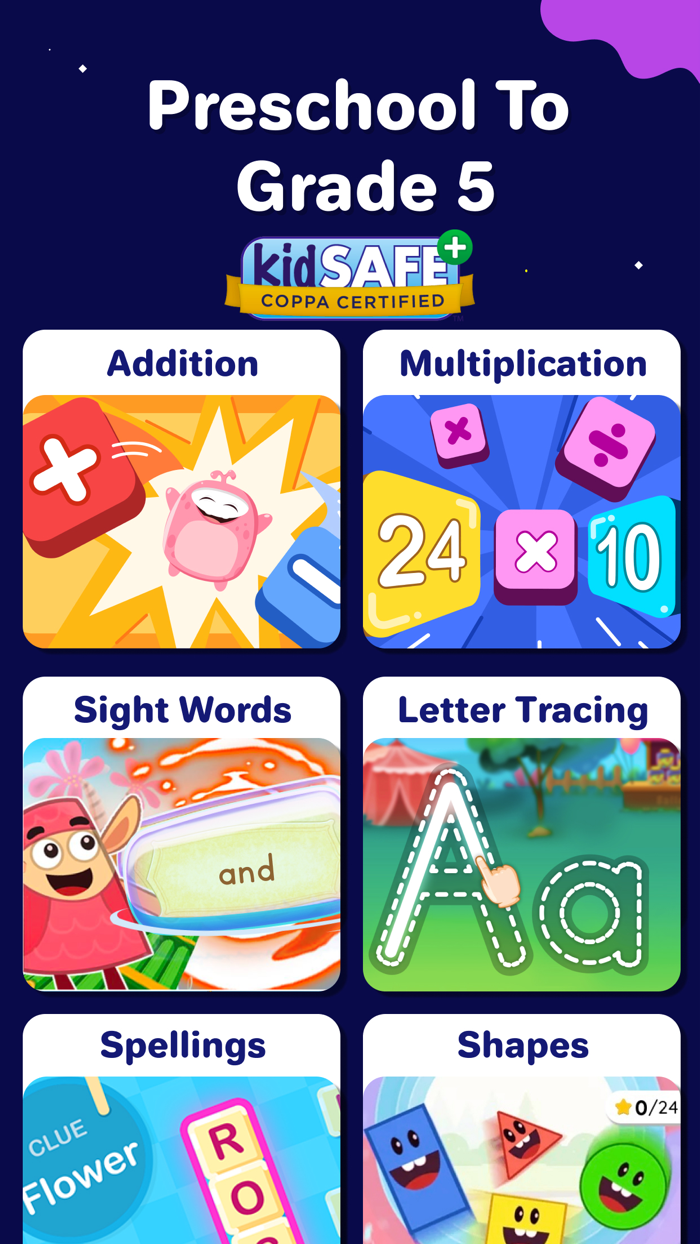 SplashLearn Kids Learning App