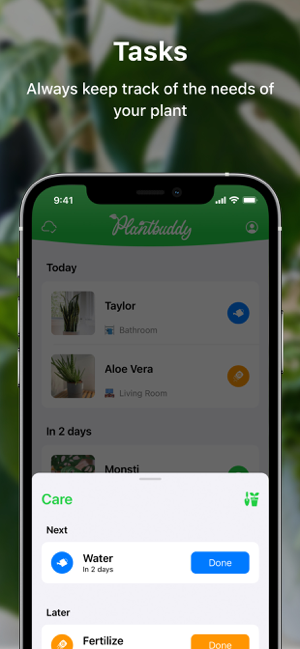 ‎Plantbuddy: Chăm sóc cây trồng Ảnh chụp màn hình