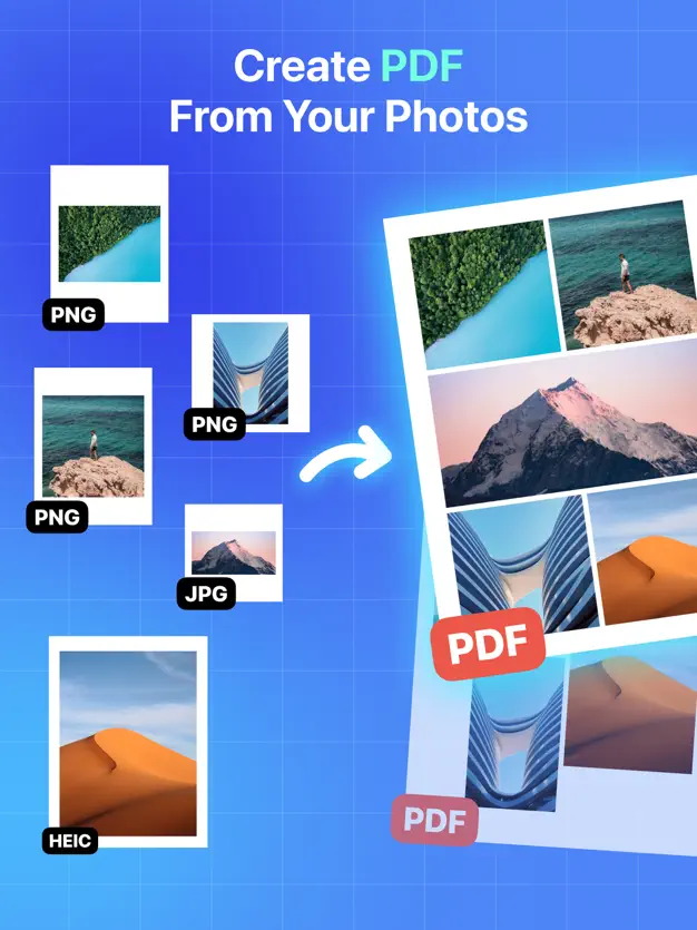 App screenshot for Photo to PDFâªÂ·â¬