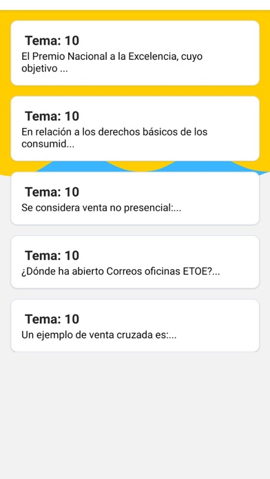 Oposicion M Tests Correos Screenshot