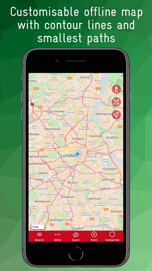 #1. London Offline Map (iOS) By: Joerg Holz
