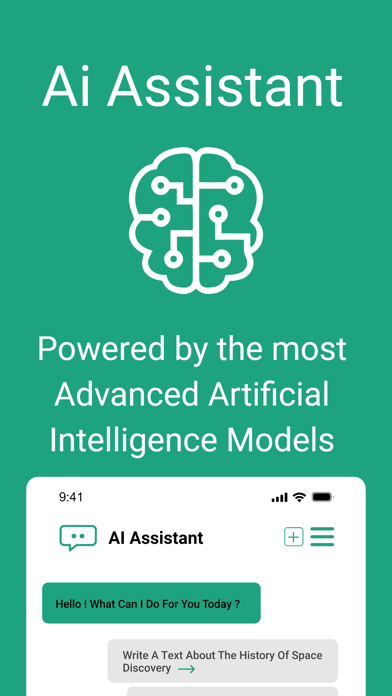 Screenshot #1 pour AI Assistant - AI Chat Bot