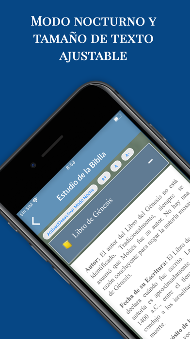 Biblia NVI en Español Screenshot