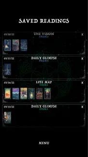 pocket visions tarot iphone screenshot 4
