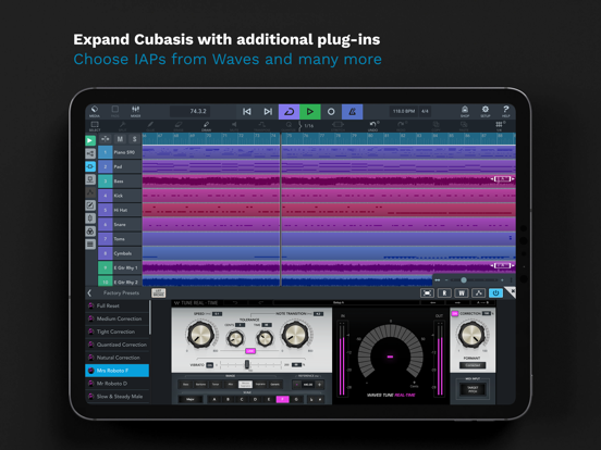 Cubasis 3 - DAW & Music Studio iPad app afbeelding 9