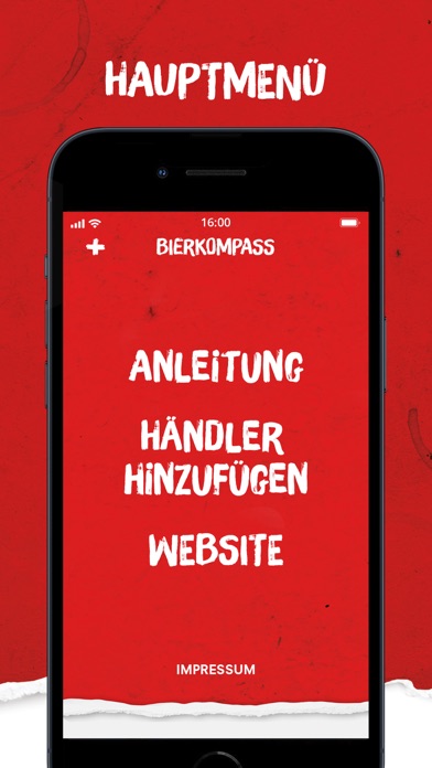 Sterni Bierkompass Screenshot