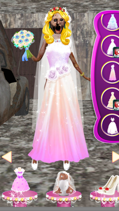 Granny Makeup Salon Simulator Screenshot