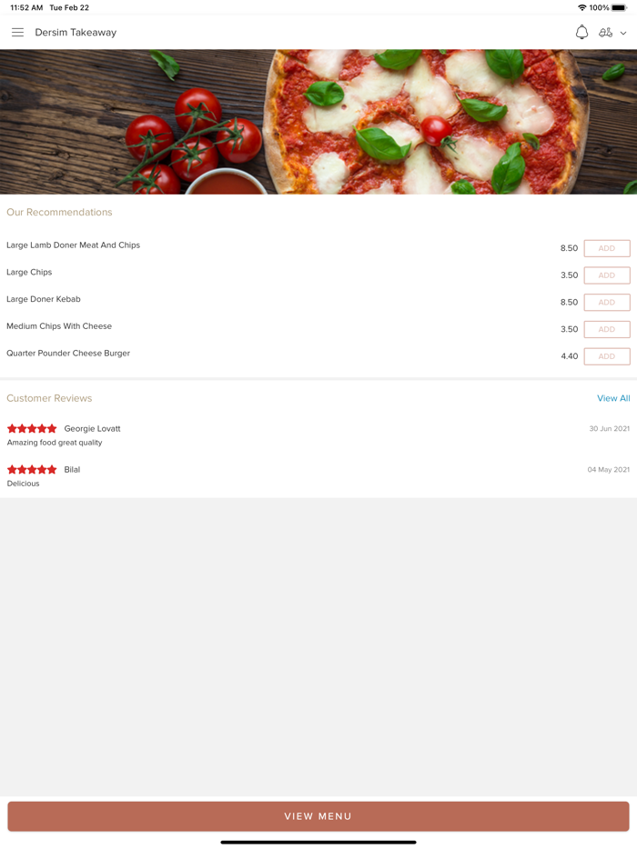 Dersim Takeaway Southampton