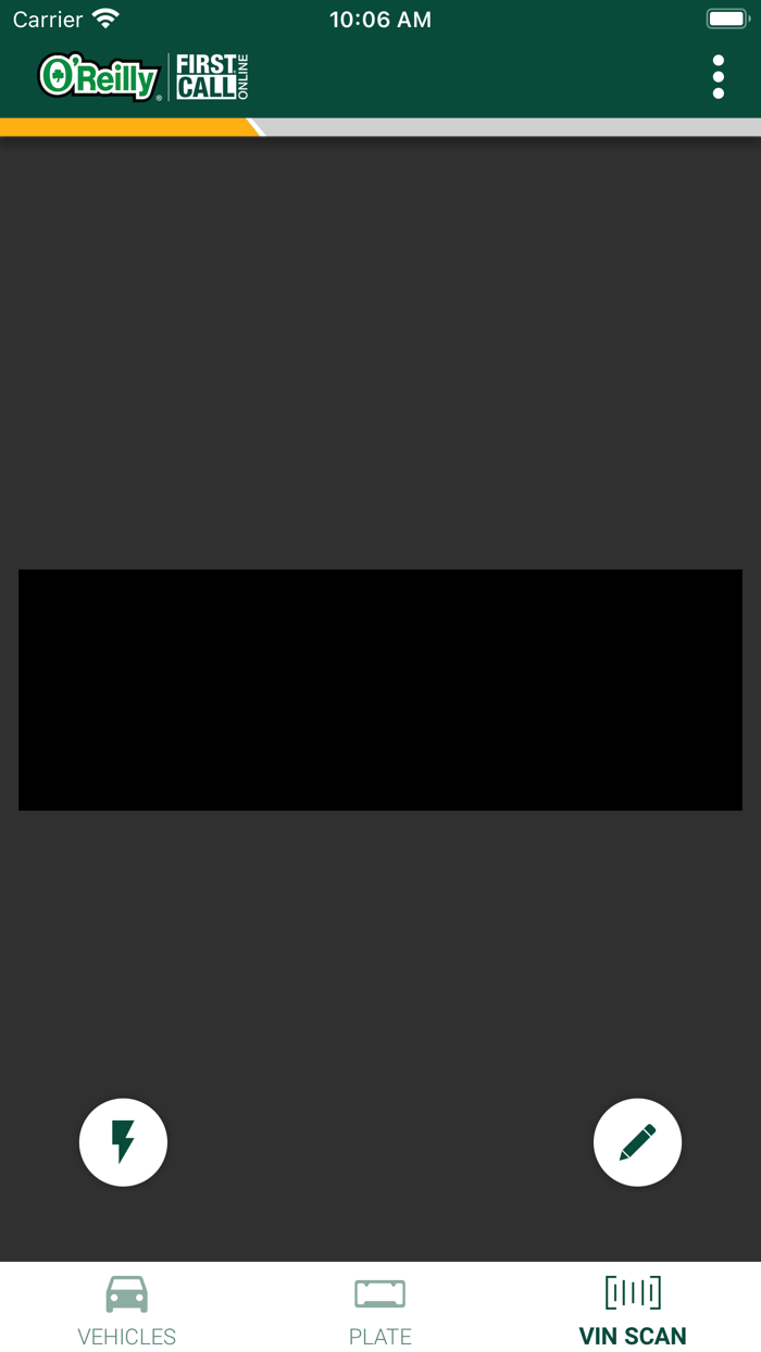 O’Reilly First Call VIN Scan
