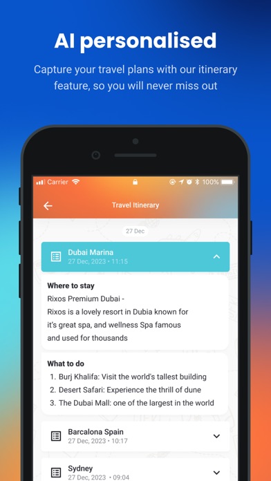 Travel Planner: City AI Guide Screenshot