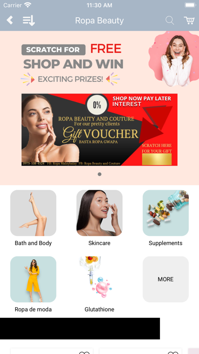ROPA BEAUTY Screenshot