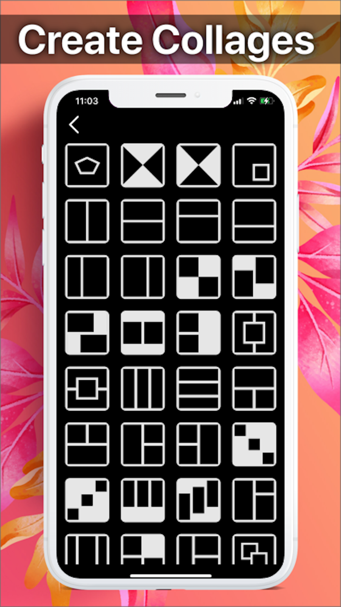iPhotos • Photo Collage editor