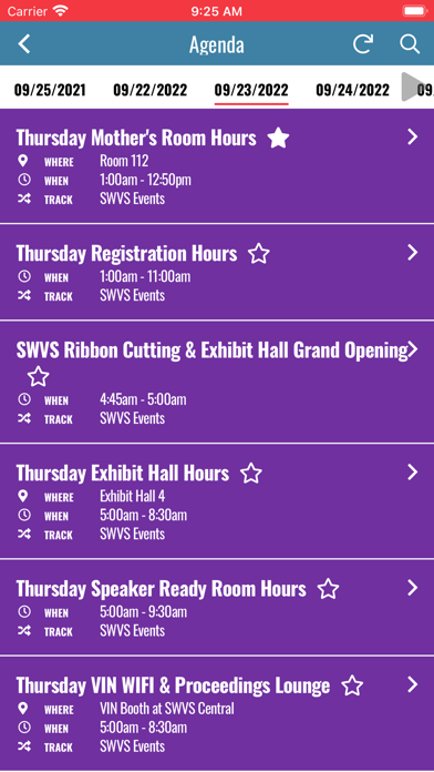 Southwest Veterinary Symposium Screenshot