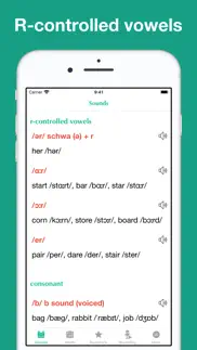 english pronunciation training iphone screenshot 2