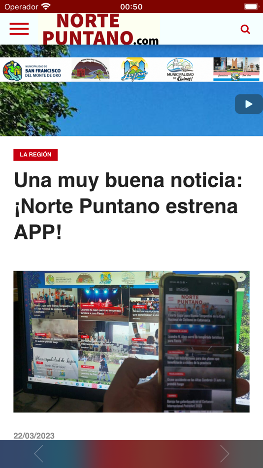 #4. Norte Puntano (iOS) Podle: Ariel Flomenbaum