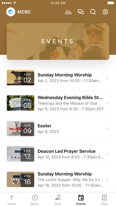 Mount Carmel Baptist Church LC Screenshot