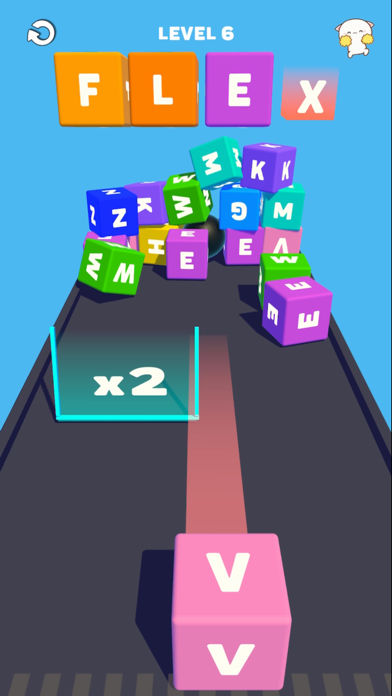 Letter Merge Screenshot