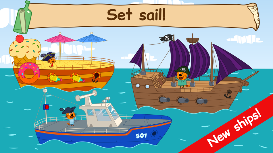 Kid-E-Cats Sea Adventure Games - 1.8.0 - (iOS)