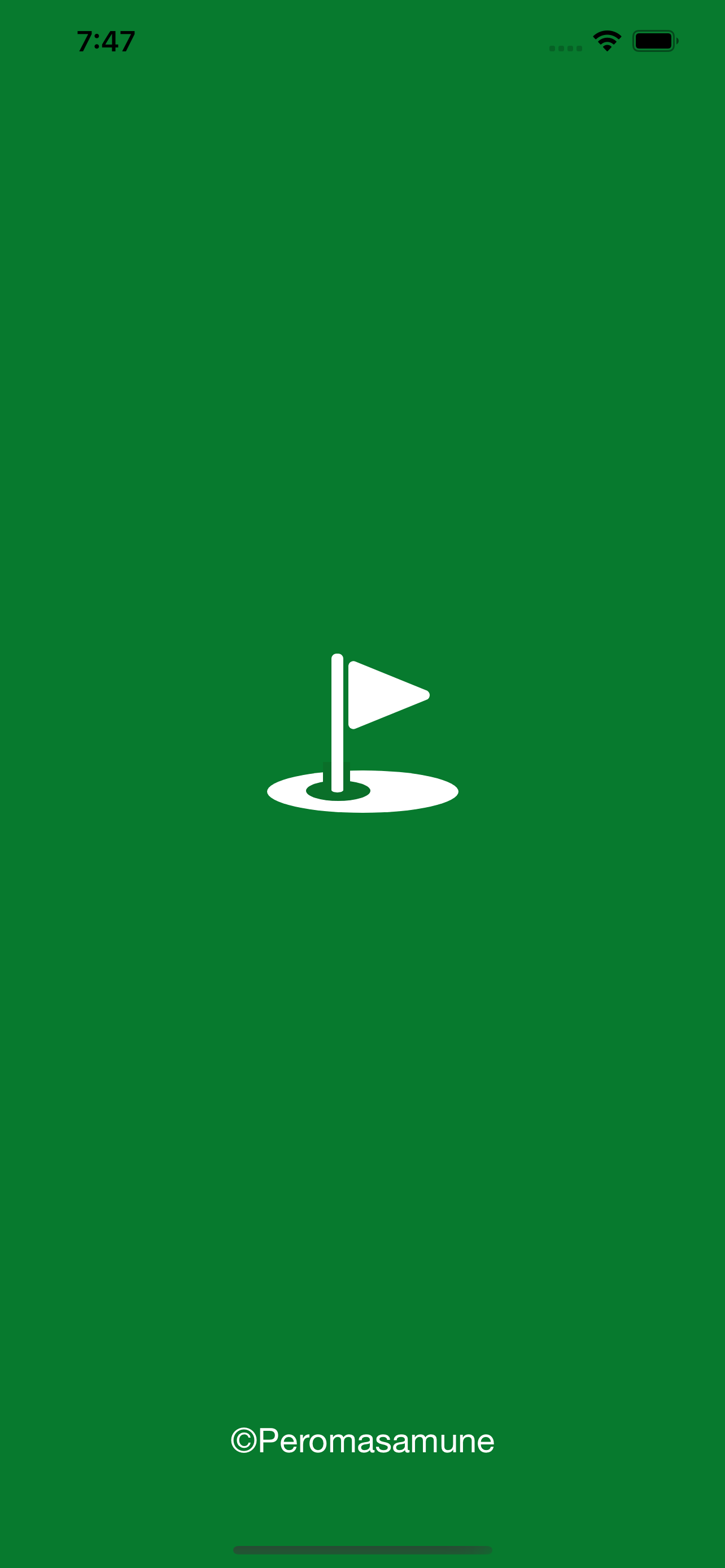 Shot Memo -Golf score-