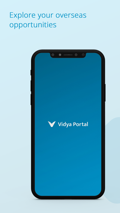 Vidya Portal- Study Abroad App Screenshot