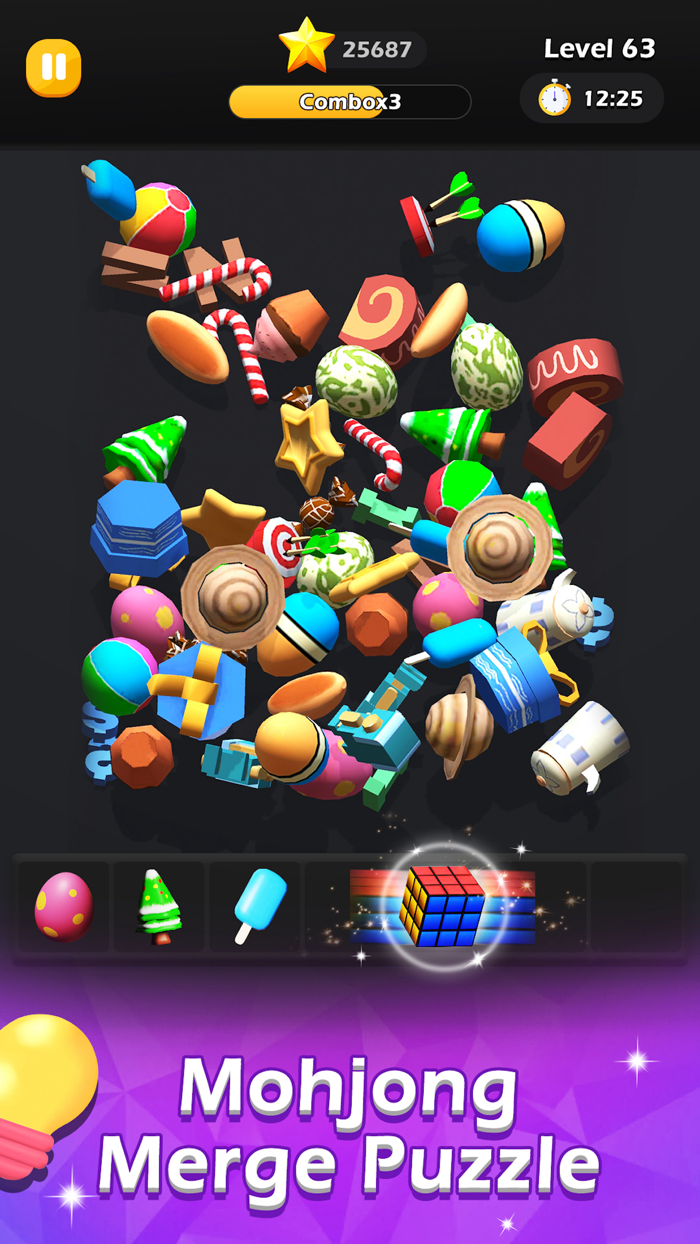 Triple Tile Match 3D Master