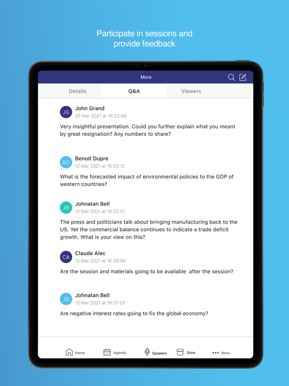 Screenshot #6 pour A-Plus Meetings Event App