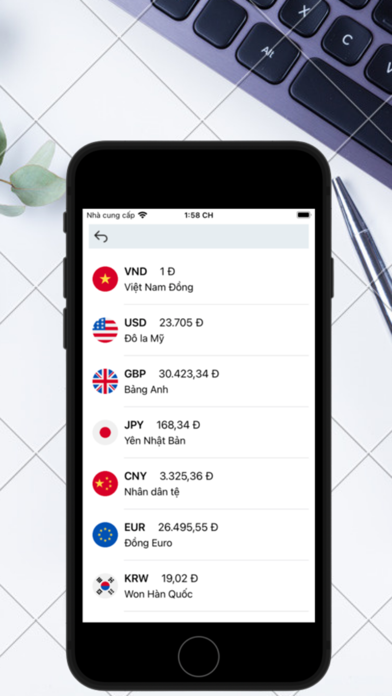 Máy Tính Quy Đổi Tiền Tệ TiTi Screenshot