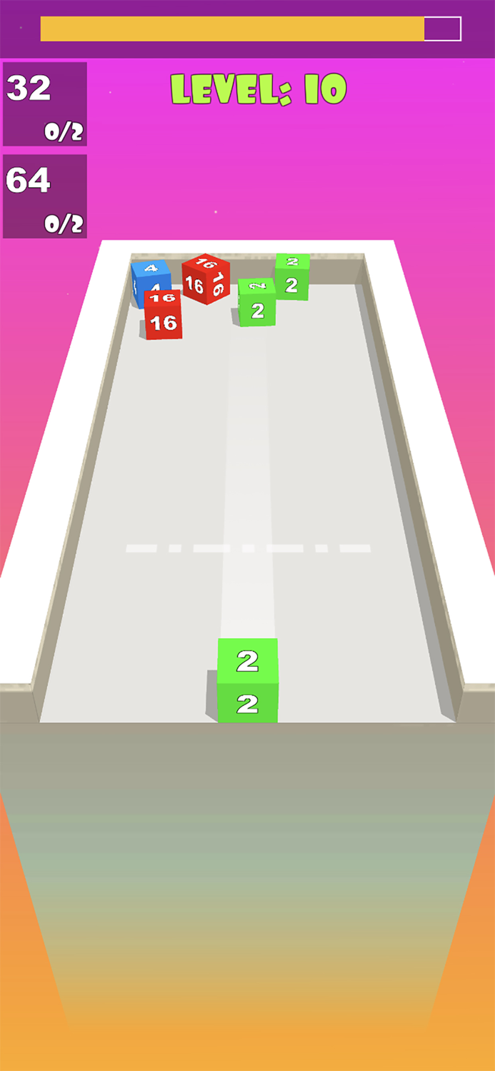 2048 Cube 3D Merge Block Games