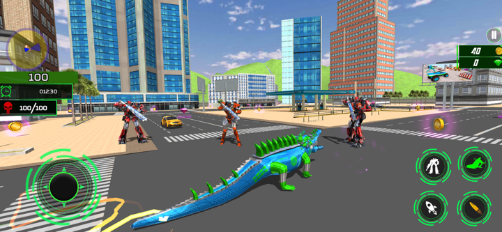 Spider Crane Robot Shooting 3D screenshot 3