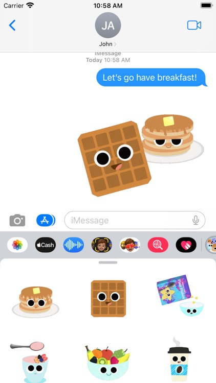 Breakfast Buddies Stickers