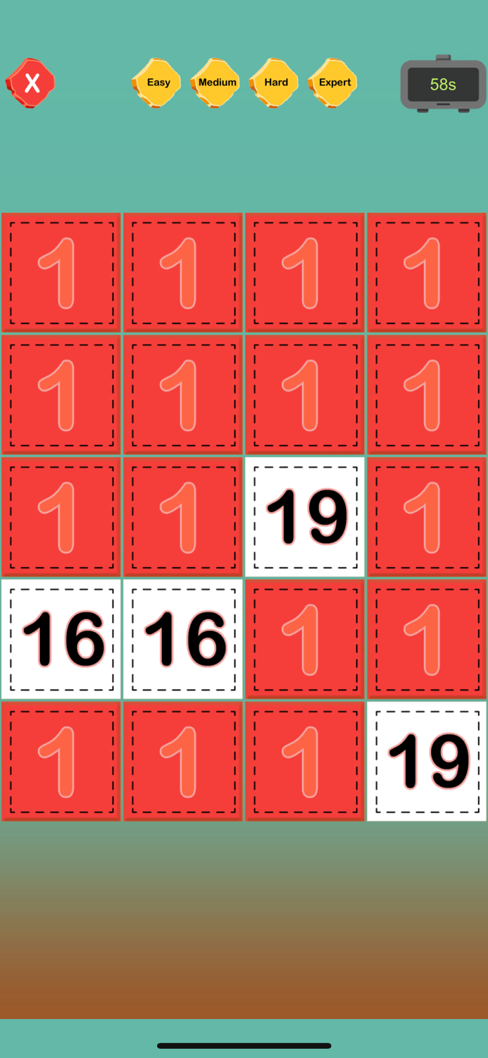 Pictures and Cards Matching Game