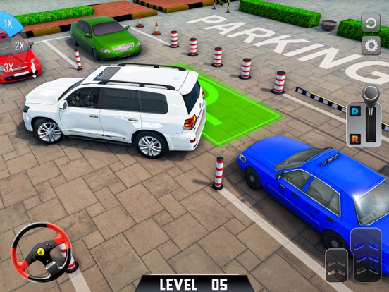 Car Driving School Parking Sim iPad app afbeelding 1