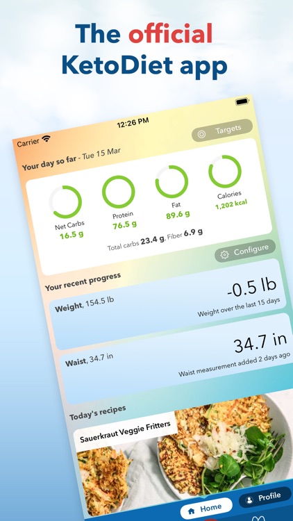KetoDiet: The #1 Keto Diet App screenshot-0