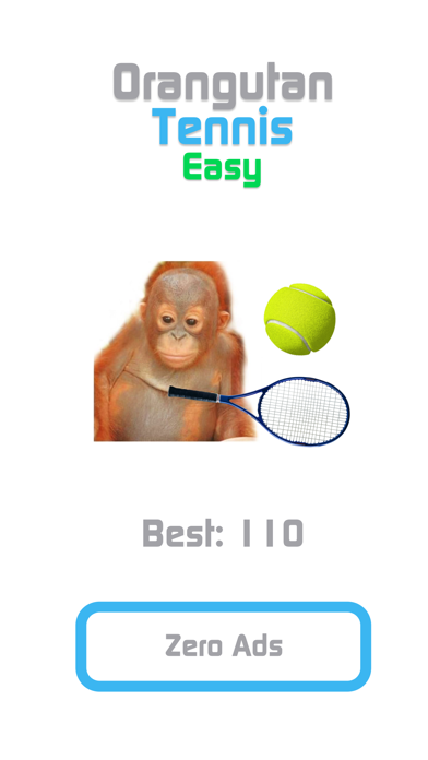 Monke Tennis iPhone screenshot 1 - Sports app