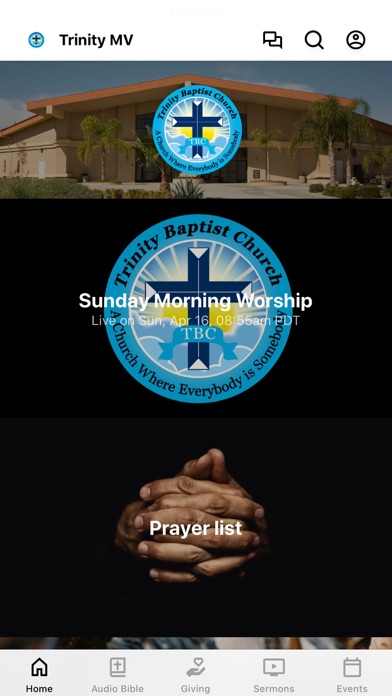 Screenshot #1 pour Trinity Baptist Churc