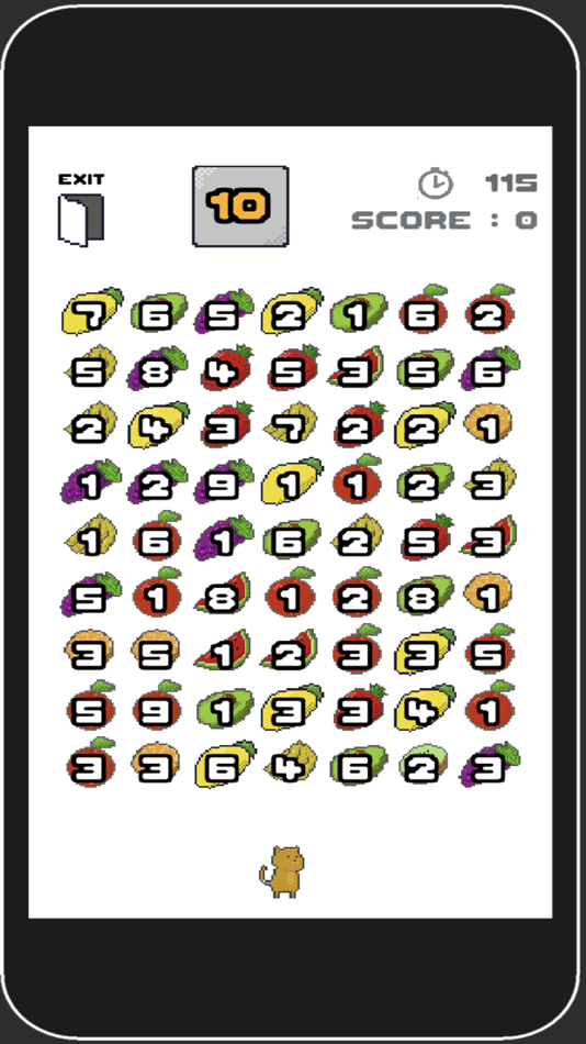 #3. Drag Fruit Game (iOS) 由: junhong baek
