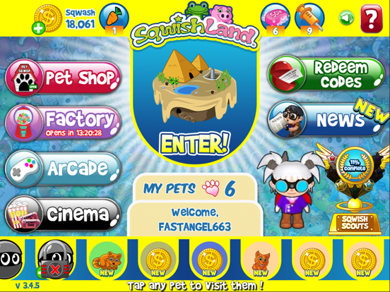Screenshot #4 pour SqwishLand Connect