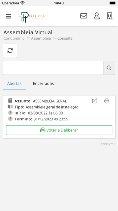 Paralello Condomínios Screenshot