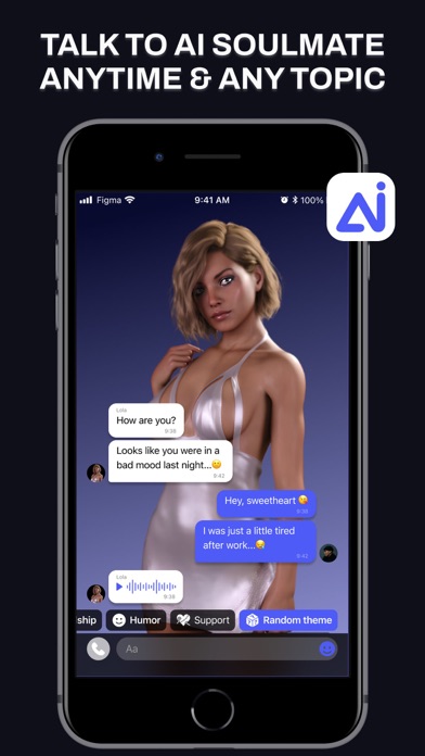 AI Girlfriend: Soulmate Chat Screenshot
