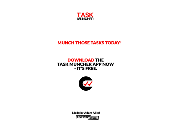 Task Muncher iPad screenshot 6 - Productivity app