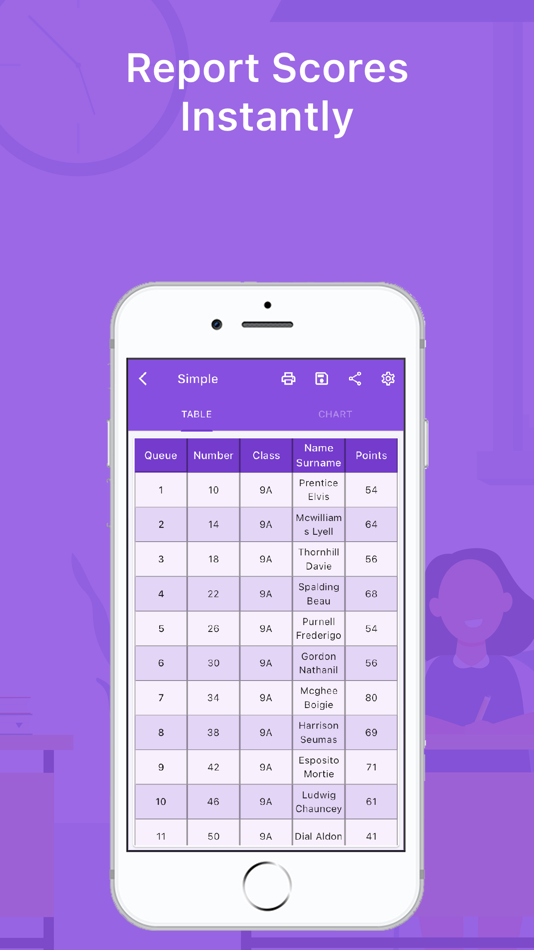 #8. Class Rate - Student Scoring (iOS) By: Tuncay Ugur