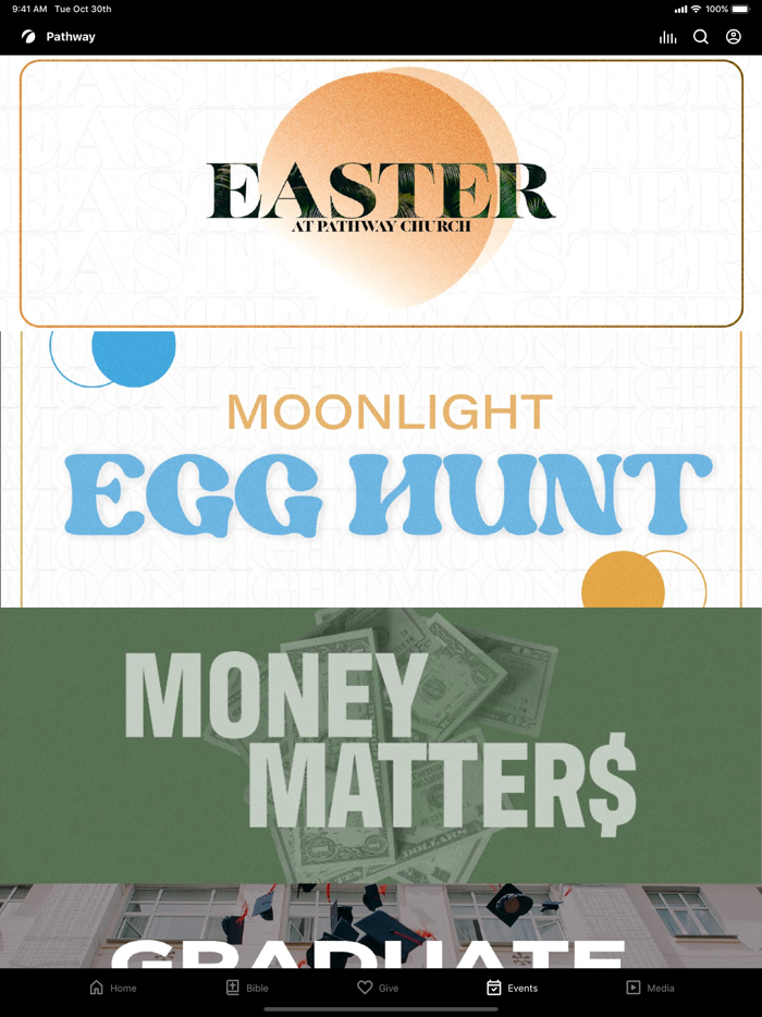 Pathway Church Mobile App