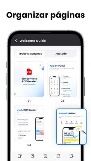 Captura de pantalla de Lector Y Editor De PDF en iPhone 6