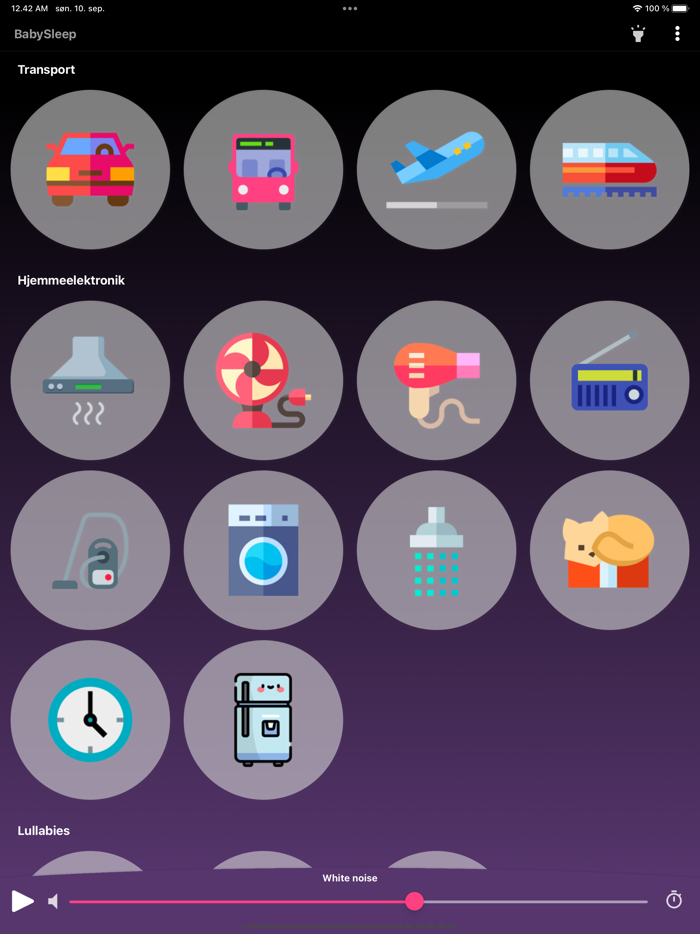 Baby Sleep - White noise