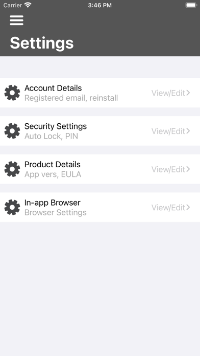 SecureIT Anti-theft & Security Screenshot