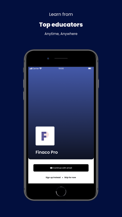 Finaco Pro Screenshot