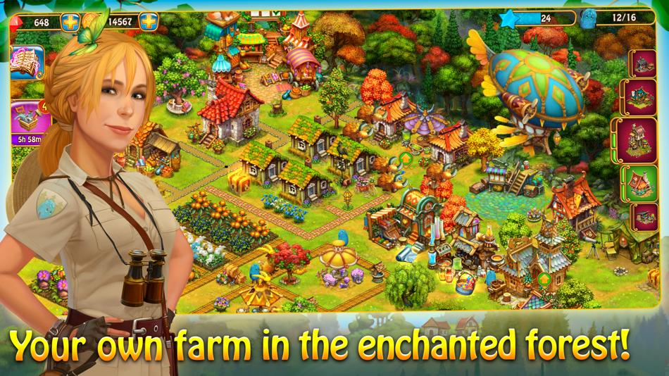 Charm Farm - Forest village - 1.176.22 - (iOS)